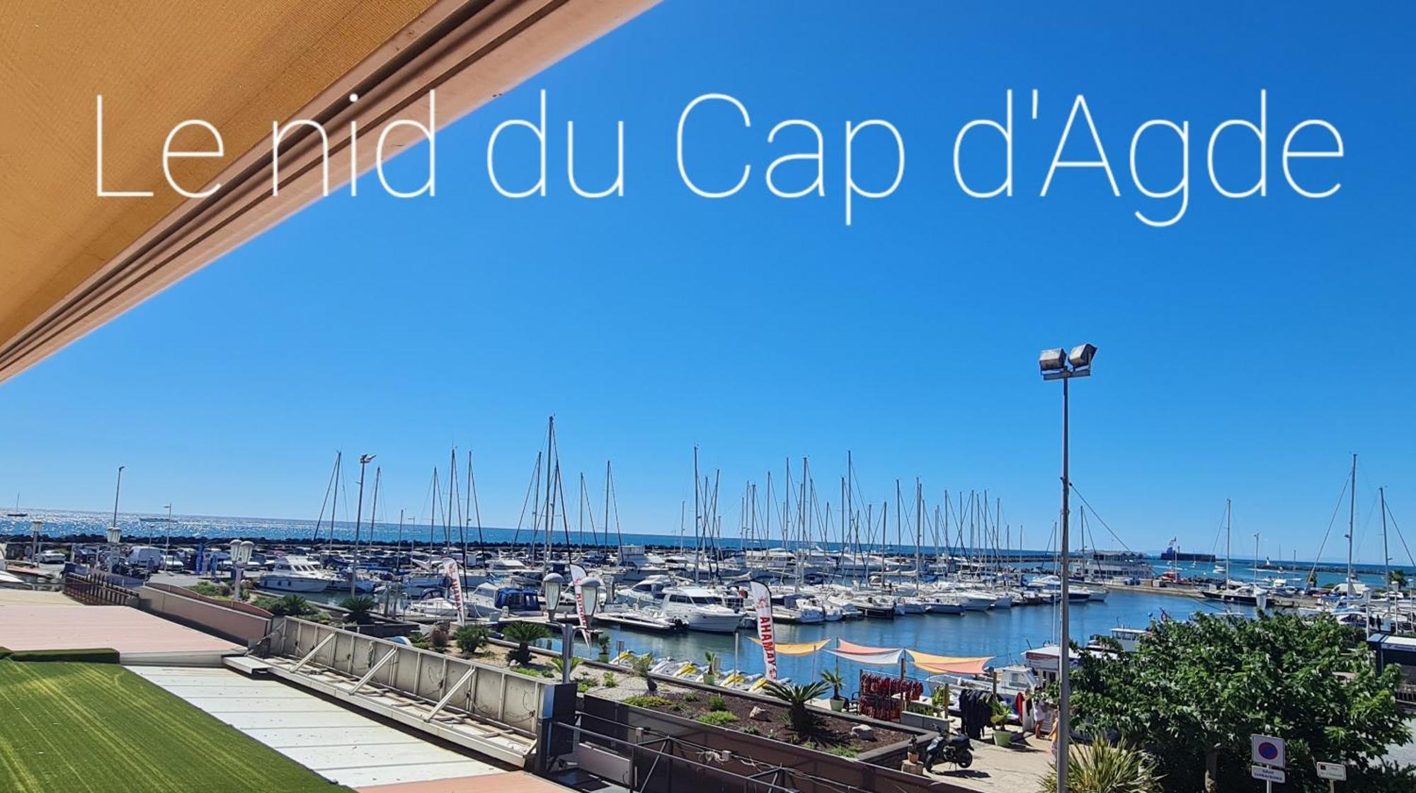 La Pecherie: Seaside Family Cocoon with Port Views Agde Exterior photo
